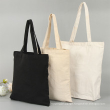 Factory Custom Big Size Foldable 16oz Black Cotton Canvas Cloth Tote Shopping Hand Bag Tote Bag